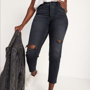 NWT Old Navy High-Waisted Straight Leg Jean